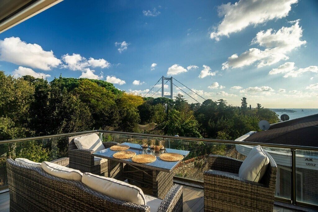 Вид Bosphorus View Duplex with Terrace In Ortakoy 4*