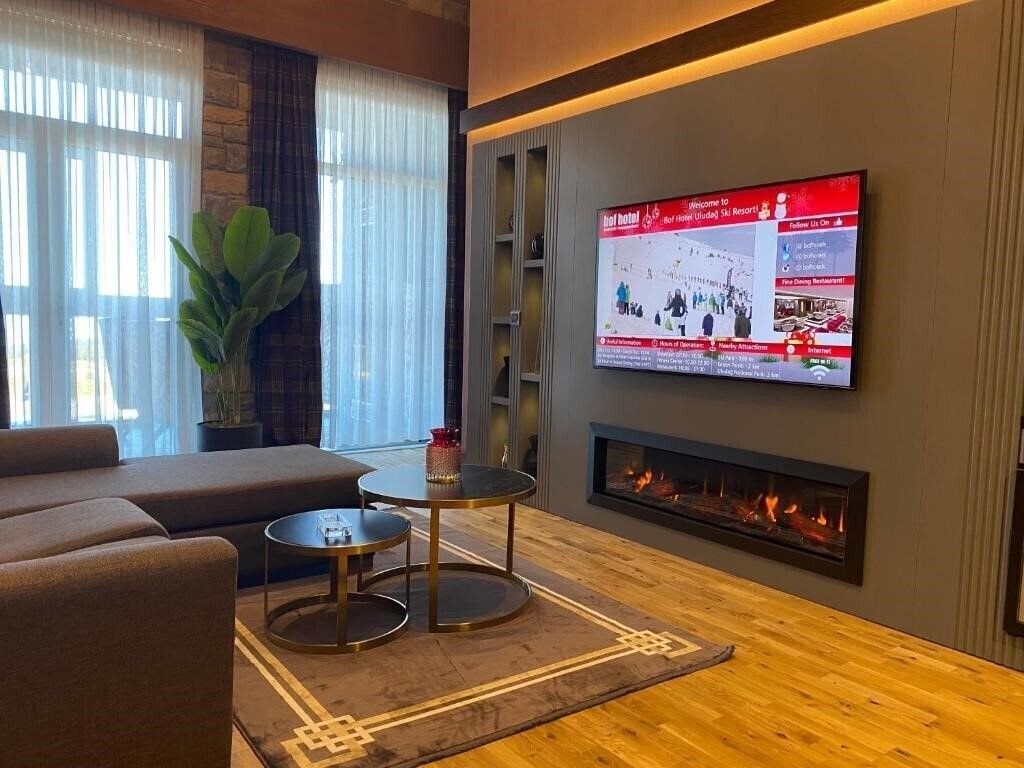 Вид Bof Hotels Uludag Ski & Luxury Resort (ex. Bof Hotel Uludag Ski & Convention) 5*