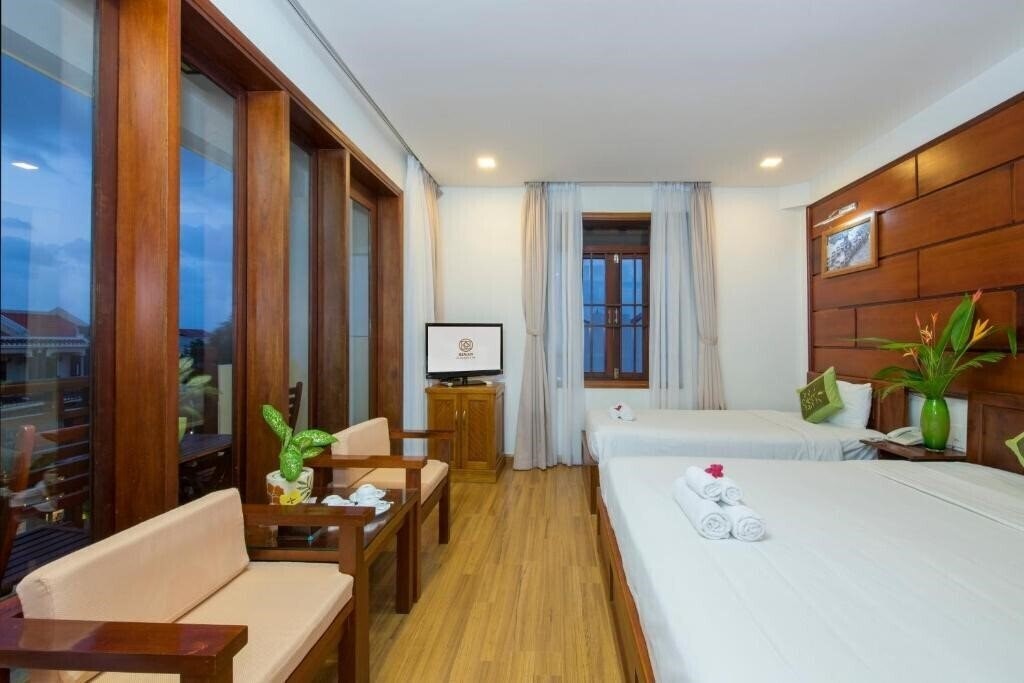 Территория Kiman Hotel Hoian (ex. Kiman Hotel, Kiman Hoi An Hotel & SPA, Kim An Hotel Hoi An) 3*