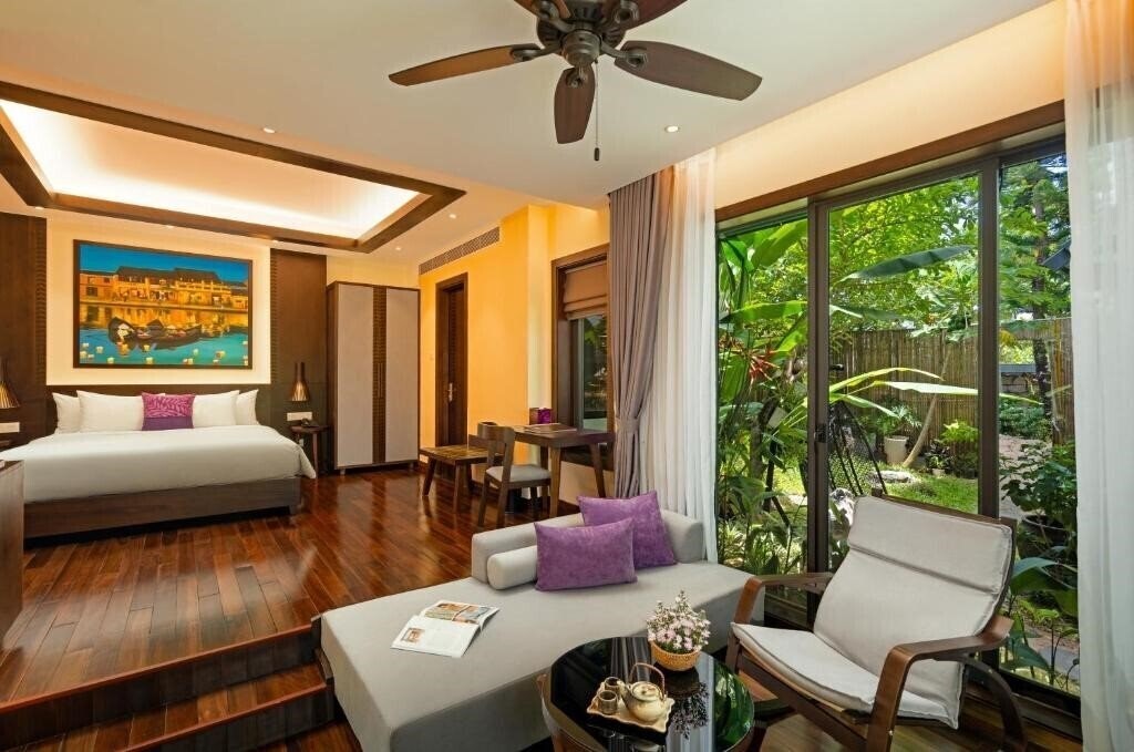 Территория The Saga Hotel Hoi An (ex. The Saga Hotel, Mercure Hoi An Royal, Mercure Hoi An, Hoi An Pacific Hotel & SPA) 4*